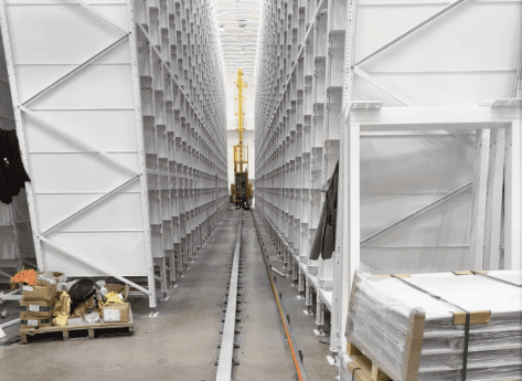 Viking Racking installe un système de rayonnage à palettes avec transstockeur pour Sinopharm